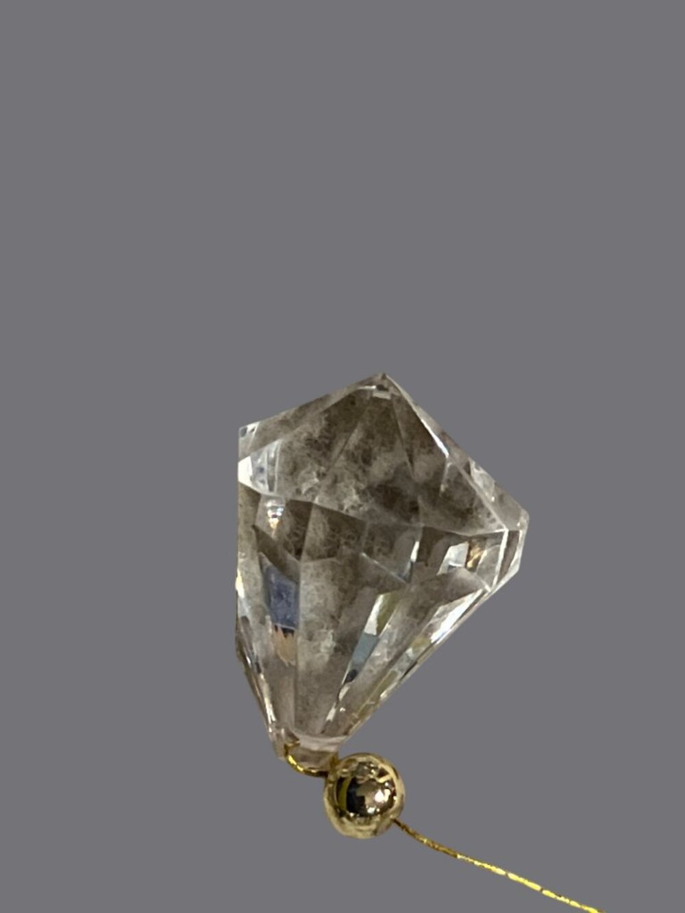 Kurt Adler Crystal Hanging Drops Christmas Ornament Taiwan 8.5 "X 3" - Picture 14 of 14